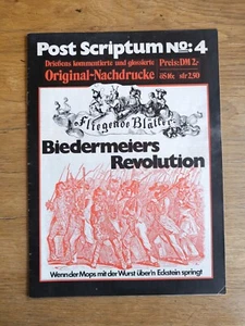 Post Scriptum No. 4 - Fliegende Blätter Original-Nachdrucke - Bild 1 von 4