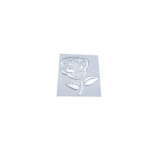 3D Rose Specchietto retrovisore Etichetta Styling auto Decalcomania Decoration - Picture 1 of 12