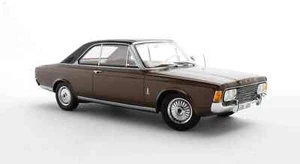 Kult Maßstab - 1:18 Ford Taunus P7B Coupe braun metallic (1969-1971) - Bild 1 von 9