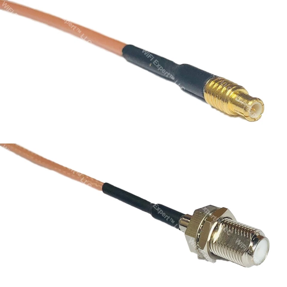 RG316 MCX MALE to F FEMALE RF Cable Rapid-SHIP LOT - Image 1 of 1