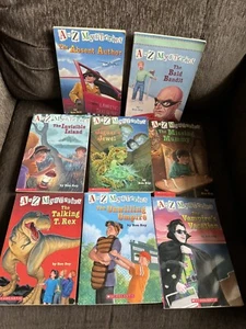 A-Z A bis Z Mysterien Lot/Set 8 PB Kinder Kinderbücher Ron Roy A B I J M T U V - Bild 1 von 16