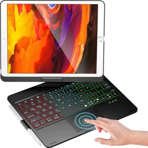 iPad 9th Generation Case with Keyboard 10.2/10.5 inch, inch black - Picture 1 of 9