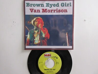 💥 ' VAN MORRISON ' HIT 45 + PICTURE [BROWN EYED GIRL]  1967 !  💥 Foto 1 de 4