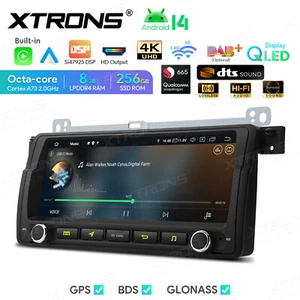 8.8" QLED Android 14 Car Stereo GPS Radio 8-Core 8+256GB WiFi DSP for BMW E46 M3 - Picture 1 of 21