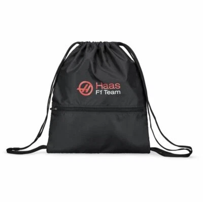 Haas F1 Team Formula 1 Sportbeutel Zugschnur Beutel Schwarz Pull Bag Black