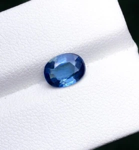 1.78Cts AIG CERTIFIED NO HEAT 100% Natural Blue Sapphire Loose Gemstone - Picture 1 of 4