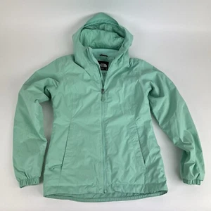 Abrigo chaqueta de lluvia Hyvent verde fresco claro para mujer The North Face XS con capucha - Imagen 1 de 7
