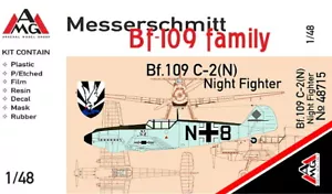 AMG 48715 Messerschmitt Bf.109C-2 (N) Caza nocturno 1/48 - Imagen 1 de 3