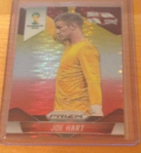 Panini Prizm 2014 Copa del Mundo Joe Hart Pulsar Rojo y Amarillo 134 Inglaterra Man City - Imagen 1 de 1