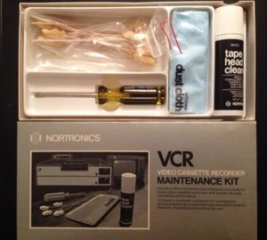 VINTAGE 1980's NORTRONICS VCR VIDEO CASSETTE RECORDER MAINTENANCE KIT UNUSED - Picture 1 of 4