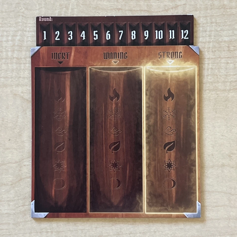 Gloomhaven Element Infusion Board - Replacement Part - Image 1 of 1