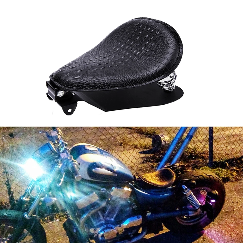 Soporte de resortes de 3" para asiento de conductor bobber para Suzuki Intruder VS 700 800 1400 Foto 1 de 4