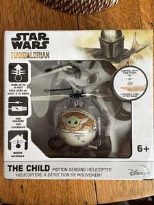 NEW Star Wars The Mandalorian The Child Motion Sensing Helicopter - Picture 1 of 4