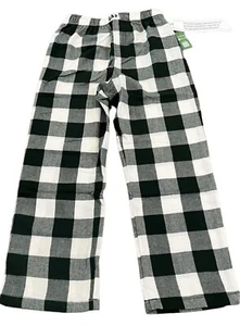 GAP Kids Pajama Pants, Green White Plaid Check, Size 6, NEW - Picture 1 of 6