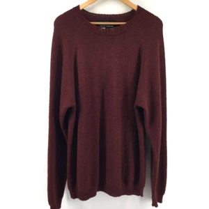 Peruvian Connection Red Sweater Men's Large - Picture 1 of 3