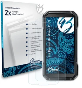 Bruni 2x Protective Film for Kyocera DuraForce Pro 3 Screen Protector - Picture 1 of 8