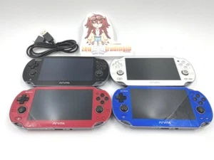 Consola PS Vita PCH-1000 Sony Playstation solo cargadores colores 【Envío 1 día】 - Imagen 1 de 224