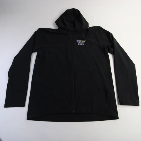Washington Huskies adidas Primegreen Jacket Men's Black New Cover