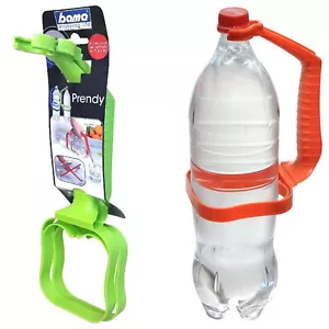Set 2 Impugnatura per Bottiglie Supporto Reggibottiglia in Plastica Colorato - Foto 1 di 4
