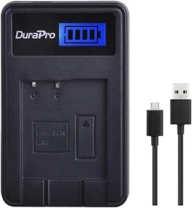 DuraPro Rapid LCD USB Charger for Sony NP-BN1 Cyber-shot DSC-QX10 DSC-QX30 DSC- - Picture 1 of 4