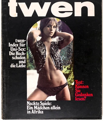 Uschi Obermaier VERUSCHKA Twiggy WILLY FLECKHAUS Art Kane  TWEN fashion magazine - Image 1 of 4