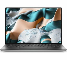 DELL XPS 15 9500 15.6" Laptop Intel Core i7 512 SSD 8GB RAM Silver - Currys
