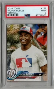 2018 Topps Baseball Victor Robles Vertical ROOKIE PSA 9 MINT NATIONALS - Bild 1 von 1