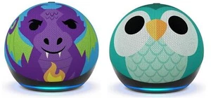 Amazon Echo Dot 5. Generazione Alexa altoparlanti Bluetooth Kids Dragon Owl... - Foto 1 di 32