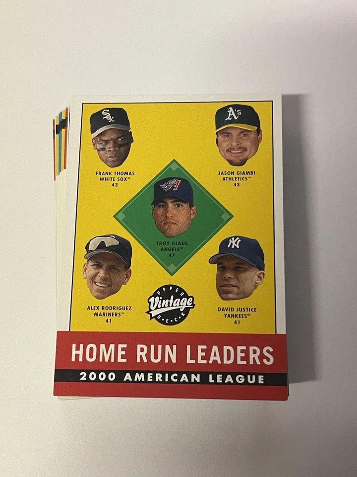 2001 Upper Deck Vintage Singles You Pick - Image 1 of 1