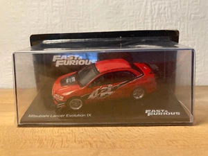 Mitsubishi Lancer Evolution IX Fast and Furious Diecast 1/43 DeAgostini - Picture 1 of 3