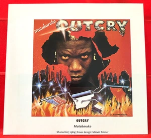 Mutabaruka Outcry Album Cover Art PICTURE / PRINT 5.5" x 5" - Picture 1 of 3