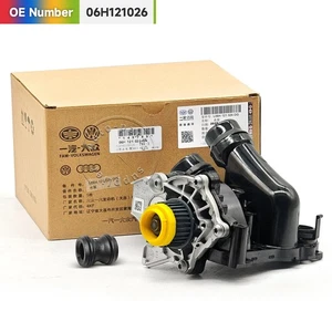 Genuine OEM VW Engine water pump thermostat EOS Scirocco Multivan CC Seat - Picture 1 of 15