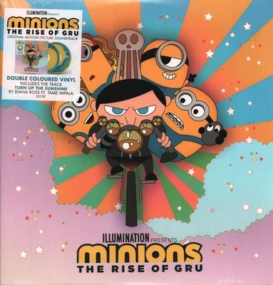 Minions : La Montée De Gru Bande Originale Du Film Double LP Vinyle - Photo 1/3