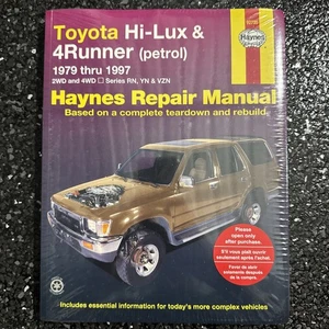 Toyota Hi-Lux & 4 Runner Petrol Automotive Repair Manual: 1979-1997: 92735 - Picture 1 of 3