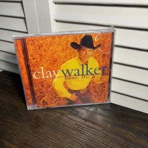 CD Country Music CLAY WALKER Rumor Has It COWBOYS COWGIRLS 1997 Then What SEALED - Picture 1 of 4
