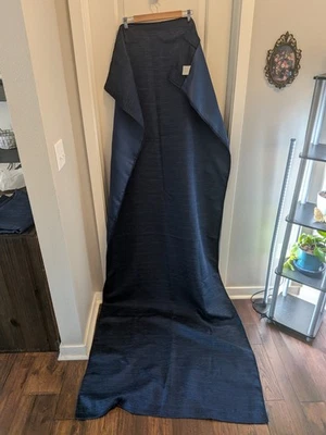 Шторы Essential Home темно-синие 95 x 38 - Изображение 1 из 4