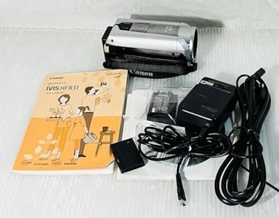 Videocamera digitale Canon iVIS HF R31 argento zoom ottico 32x con... - Immagine 1 di 4