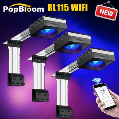 3PCS PopBloom Marine LED Aquarium Light Saltwater Aquarium Coral Led Reef Light - Image 1 of 4