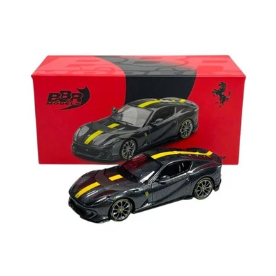 Modellino Auto BBR Models 1/64 Ferrari 812 Competizione Grigio Competizione 2024 - Immagine 1 di 4