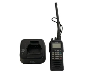 ICOM IC-A6E VHF Airband Transceiver + BC-119N Charger (Faulty Screen) - Picture 1 of 12