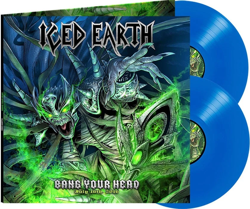Iced Earth - Bang Your Head (2-LP Blue Color Vinyl, Gatefold) Epic Heavy Metal! - Image 1 of 1