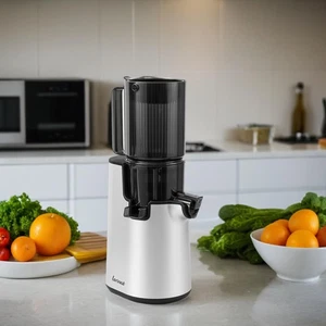 Larinest Slow Masticating Juicer, Cold Press Juicer Machines with 4" Wide Chute - Picture 1 of 25