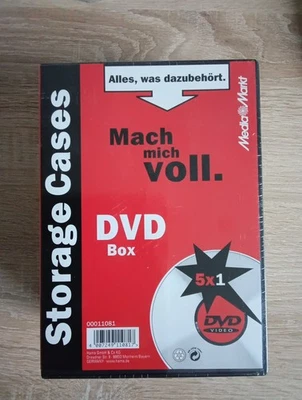 DVD Box 5 Stück - Storage cases Media Markt HAMA - Bild 1 von 3
