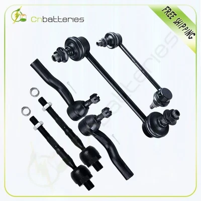 6 件装品牌内外领带杆末端摇杆适合 2006 - 2009 年水星米兰 — 第 1/4 张图片