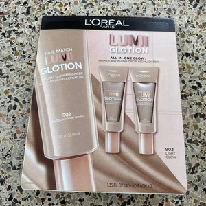 L'oreal True Match Lumi Glotion Natural Glow Enhancer 1.35 Oz 902 Light Glow X2 - Picture 1 of 2