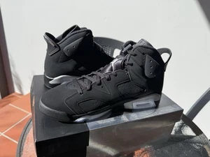 Air Jordan 6 Retro Chrome Black Silver AJ6 AJVI DX2836 001 Men's Shoe Size 12 - Picture 1 of 8