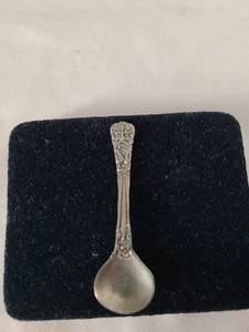 Antique Renaissance Dominick & Haff Sterling Silver Salt Spoon Face - Picture 1 of 5