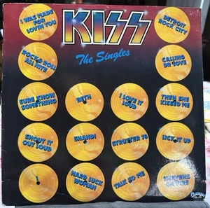 KISS-THE SINGLES-1985 AUSTRALIAN-RARE! - Picture 1 of 11