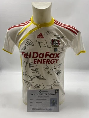 Bayer Leverkusen Trikot Saison 2009/2010/2011 Teamsigniert Autogramm Adidas 152 - Bild 1 von 4