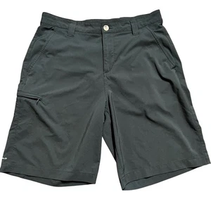 Columbia PFG Fishing Shorts Mens 32 Black Omni-Shield Performance Gear - Picture 1 of 8